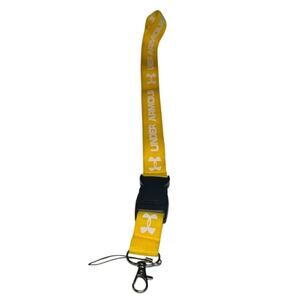 Under Armour YELLOW Breakaway Lanyard Keychain ID Badge Phone Strap